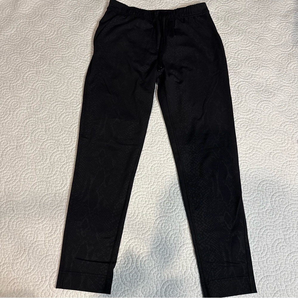 Lululemon Athletica Black Track Pants with Elastic Waistband - Picture 11 of 14